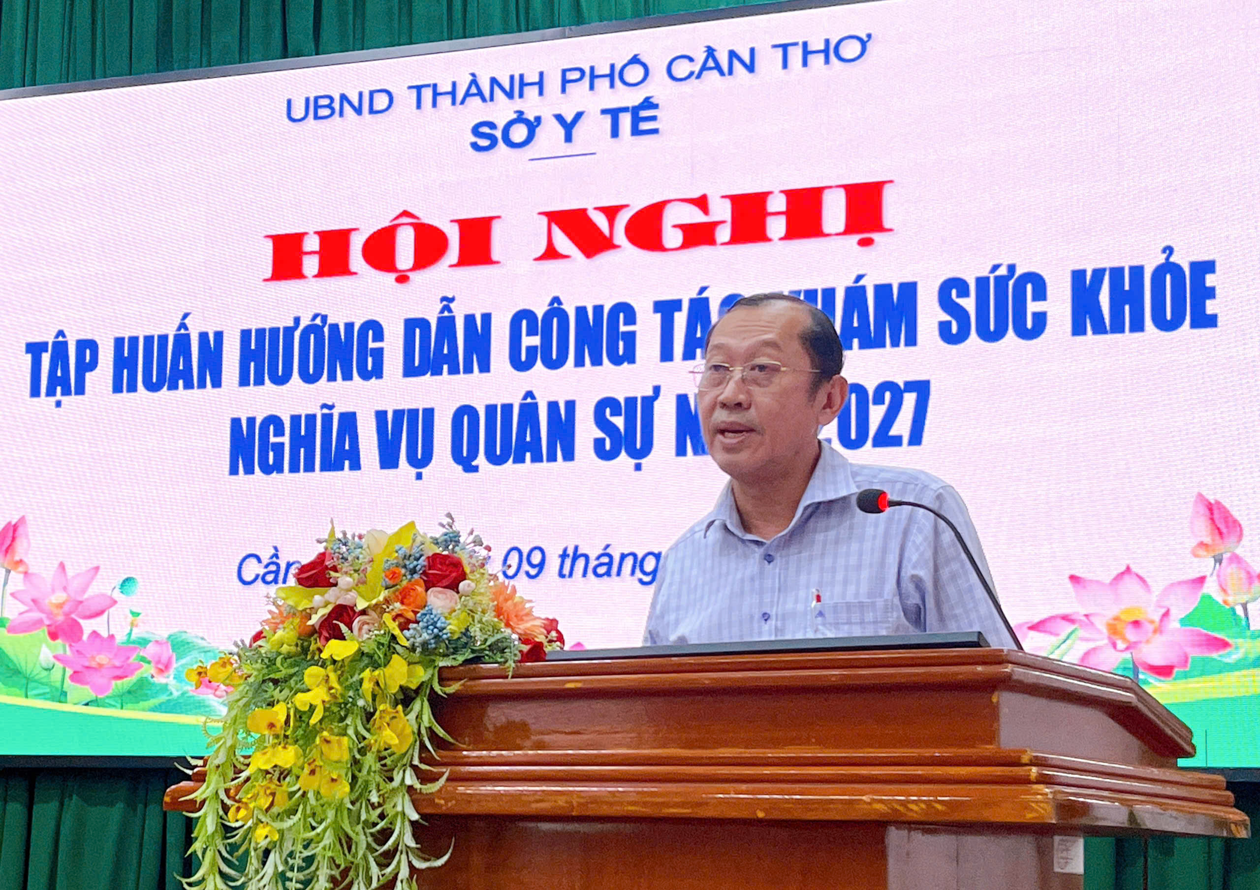 Tập huấn hướng dẫn công tác khám sức khỏe nghĩa vụ quân sự năm 2027