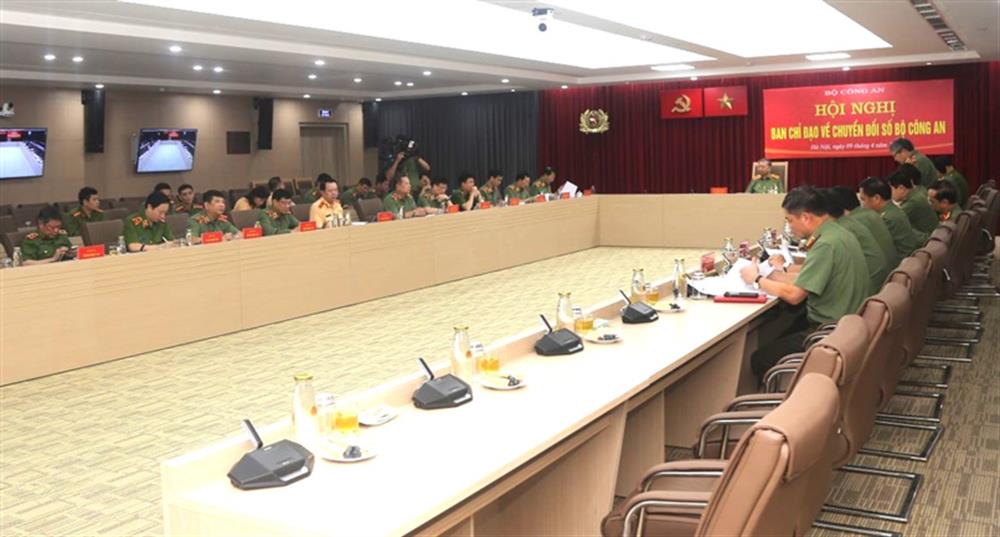Hội nghị Ban Chỉ đạo về chuyển đổi số Bộ Công an