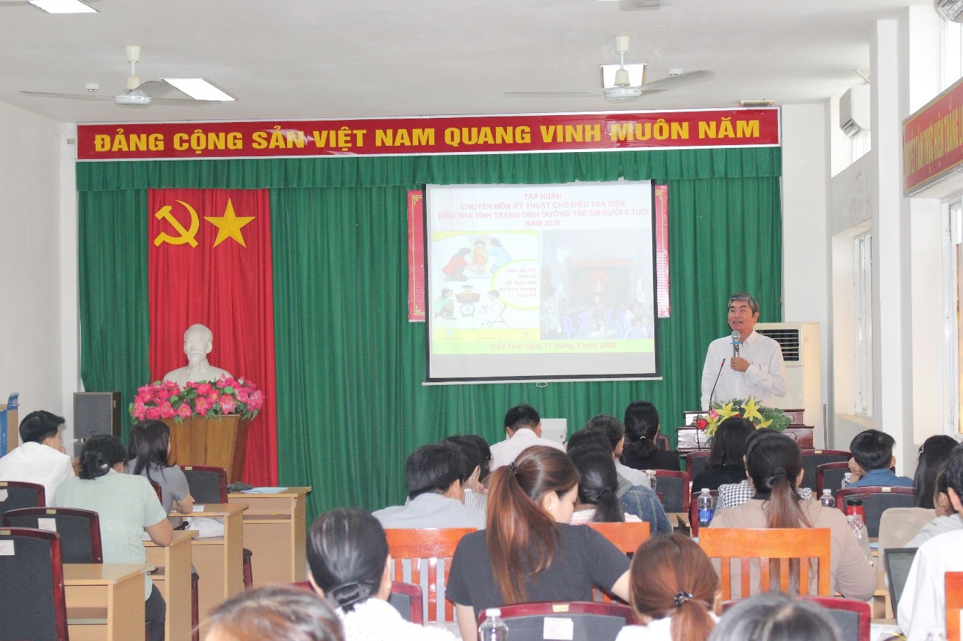 Tập huấn điều tra tình trạng dinh dưỡng trẻ em dưới 5 tuổi năm 2026