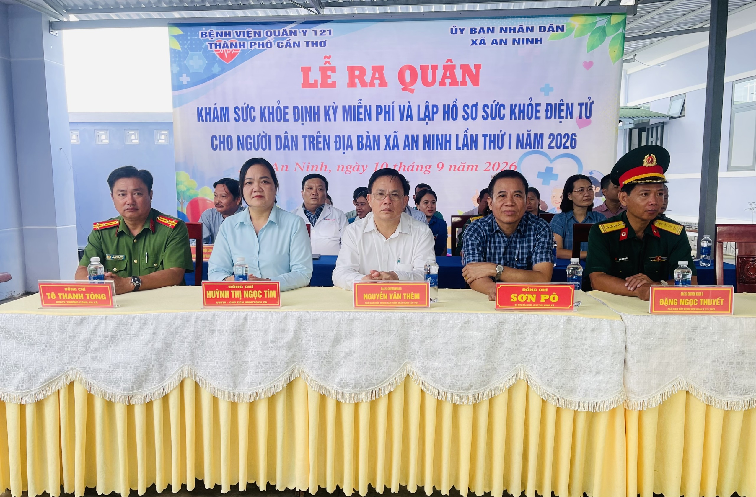 Xã An Ninh triển khai khám sức khỏe định kỳ miễn phí, hướng tới lập sổ sức khỏe điện tử cho 6.600 người dân