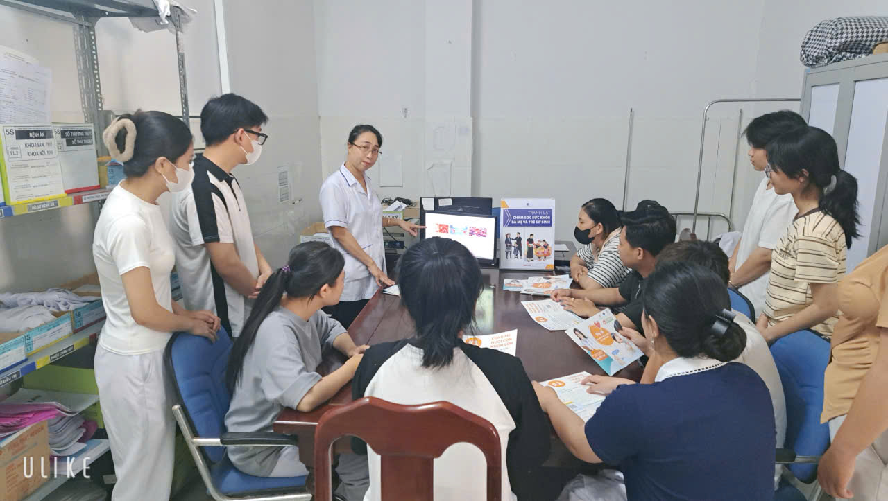 Trung tâm Y tế khu vực Bình Thủy: Truyền thông về bệnh tan máu bẩm sinh