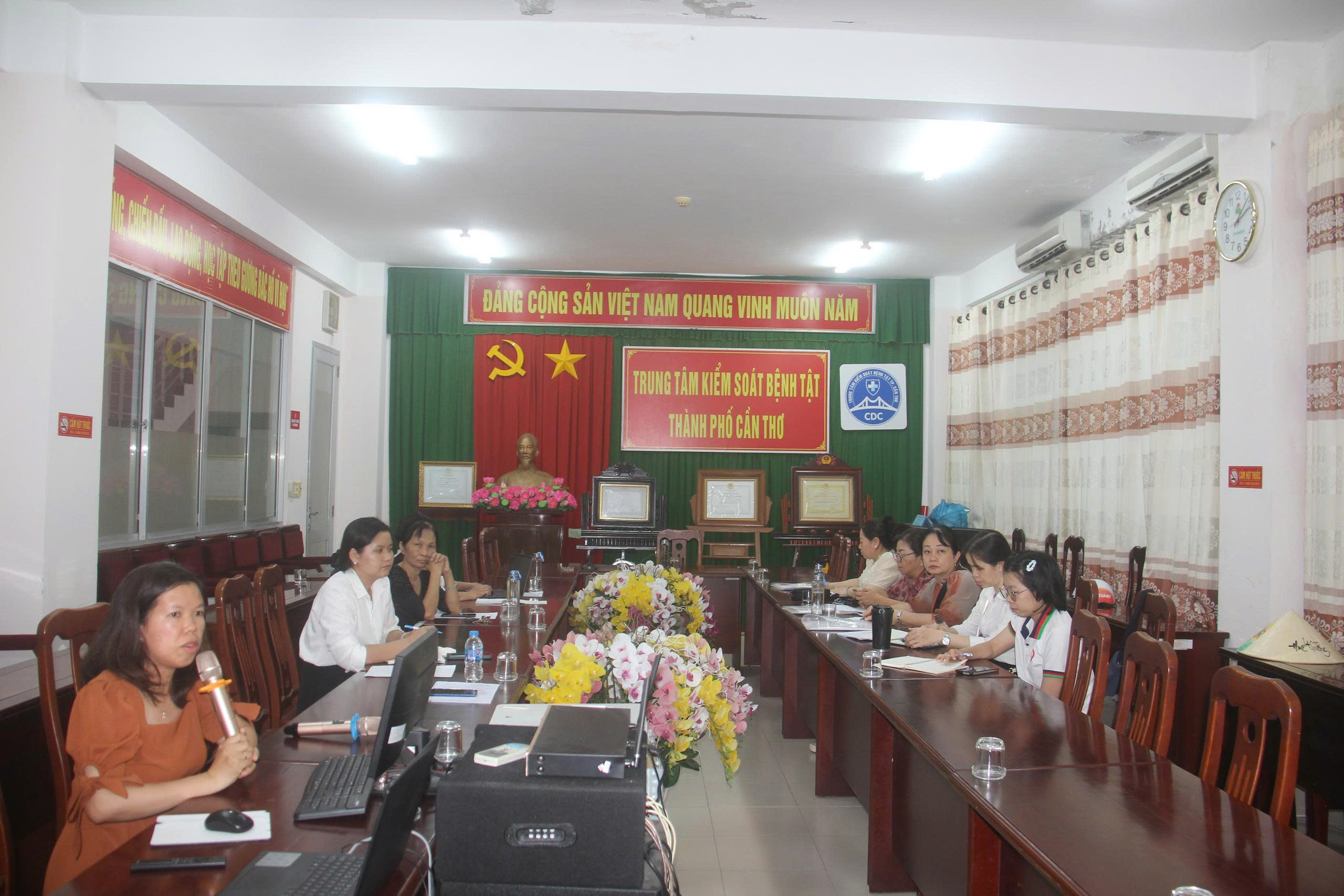Tập huấn trực tuyến triển khai Chiến dịch bổ sung vitamin A và cân đo trẻ đợt 1 năm 2026