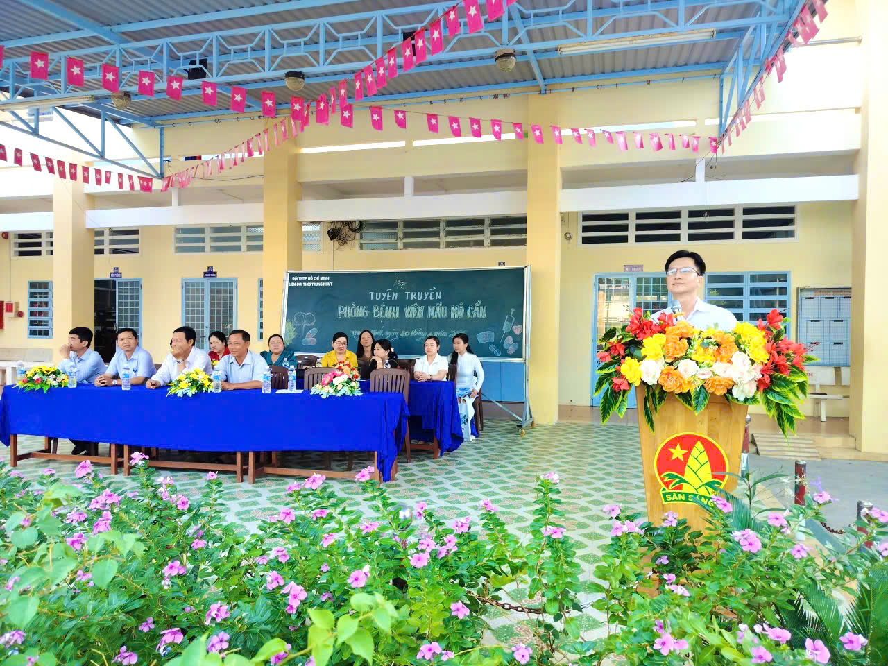 Trung tâm Y tế khu vực Thốt Nốt truyền thông bệnh não mô cầu