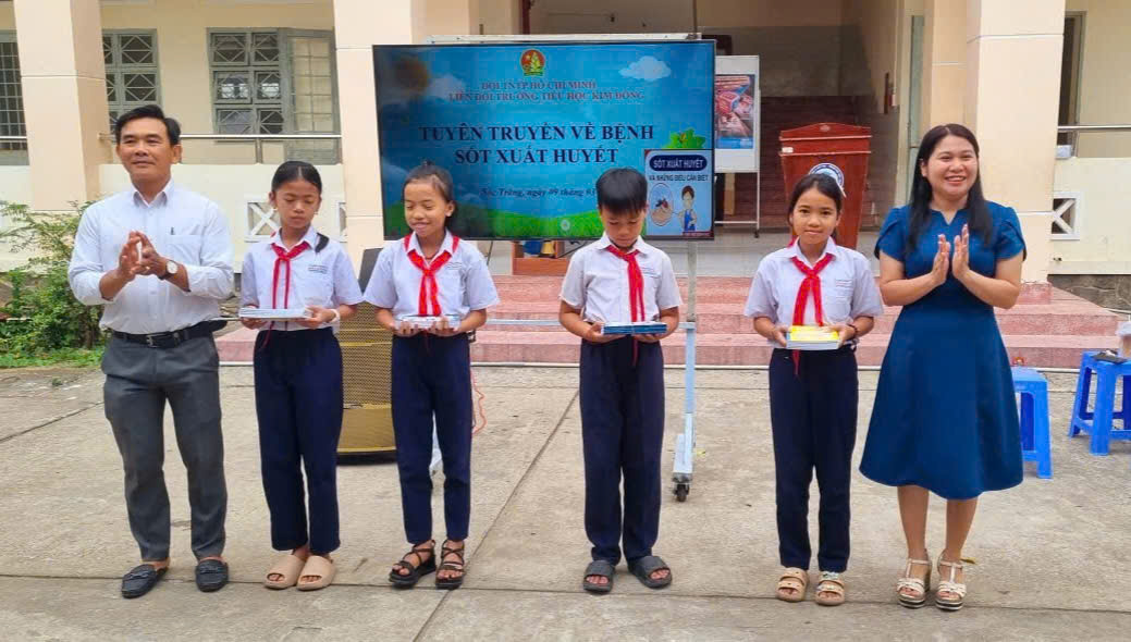 Hơn 48.000 học sinh được truyền thông phòng, chống sốt xuất huyết