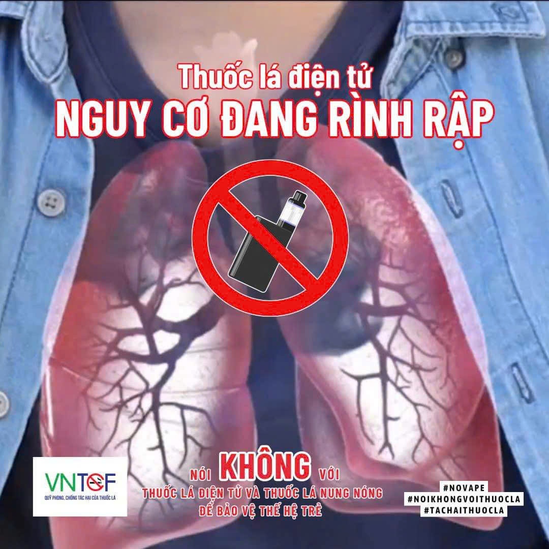Thuốc lá điện tử: Nguy cơ đang rình rập