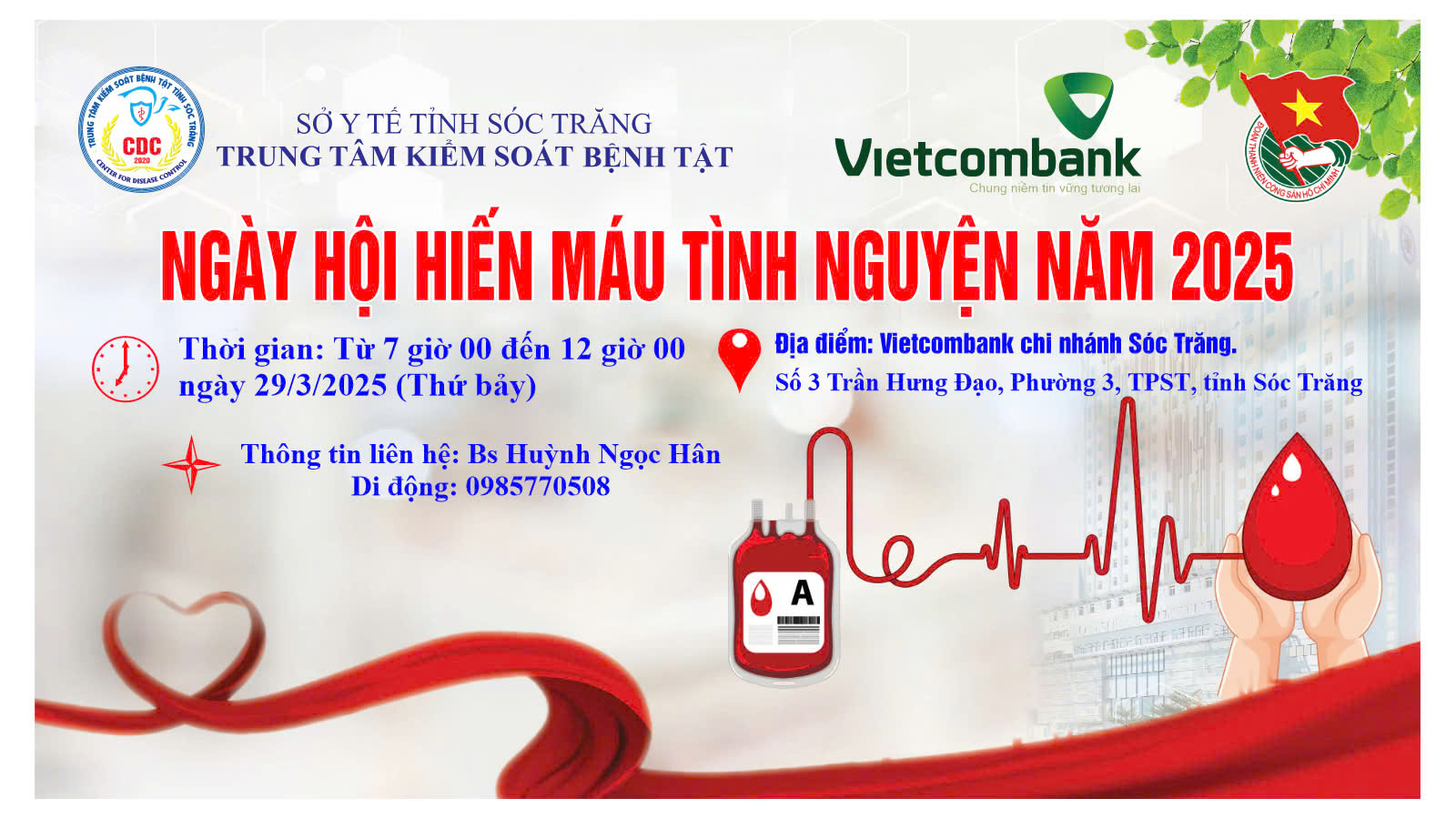 Ngày hội hiến máu tình nguyện năm 2025