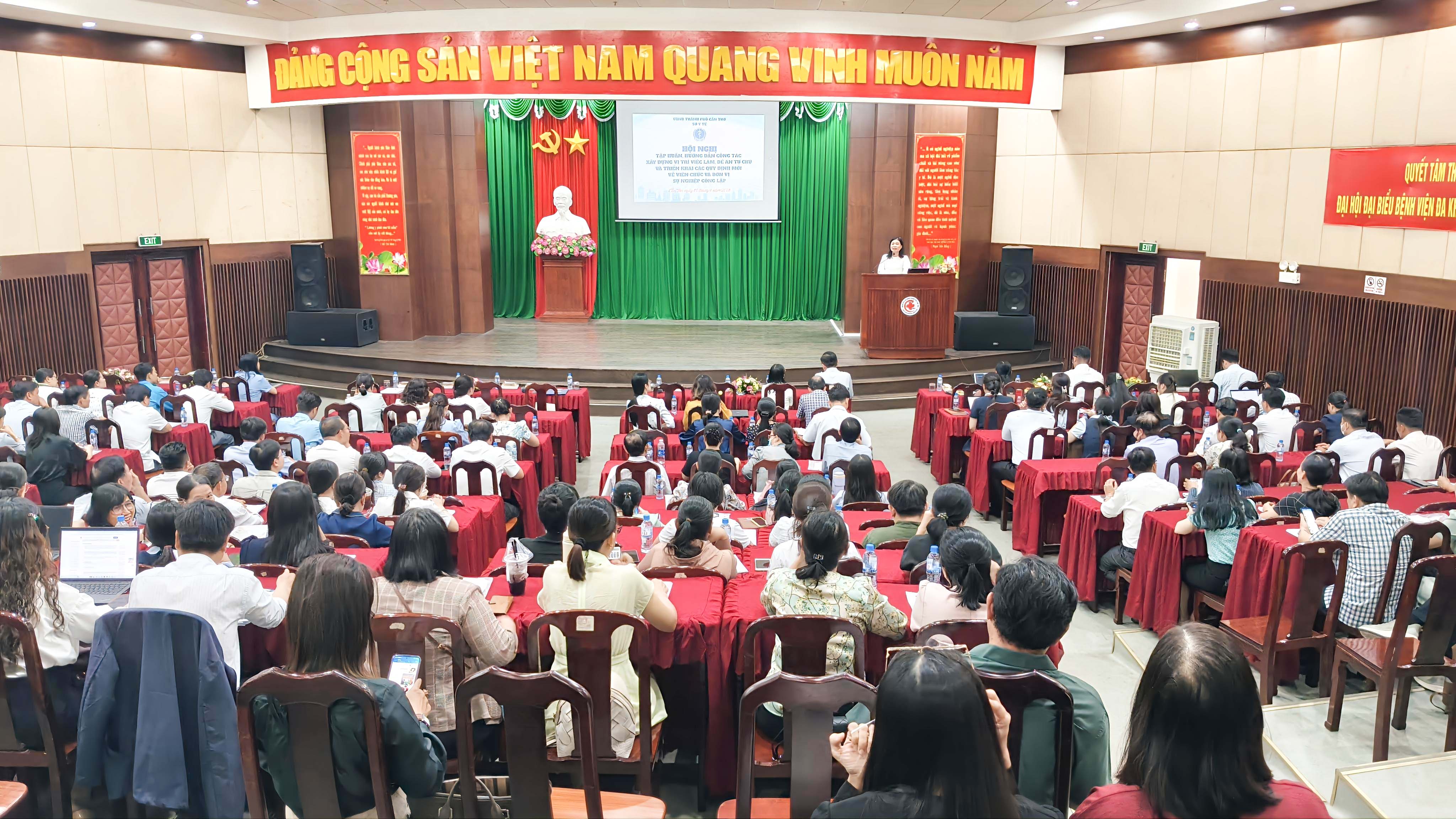 Sở Y tế TP Cần Thơ tập huấn xây dựng vị trí việc làm, đề án tự chủ