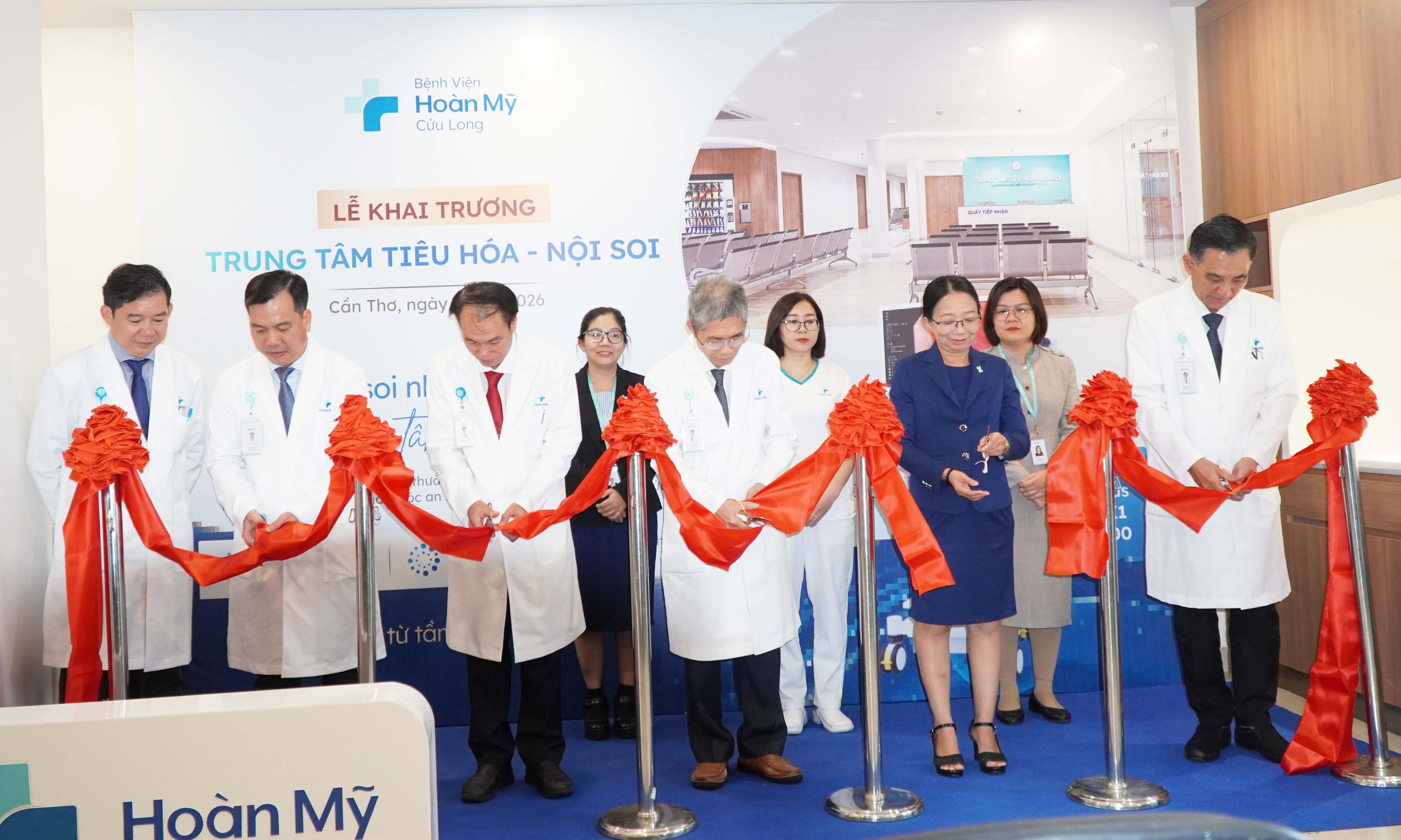 Bệnh viện Hoàn Mỹ Cửu Long đưa vào vận hành hệ thống nội soi tiêu hóa chuyên sâu