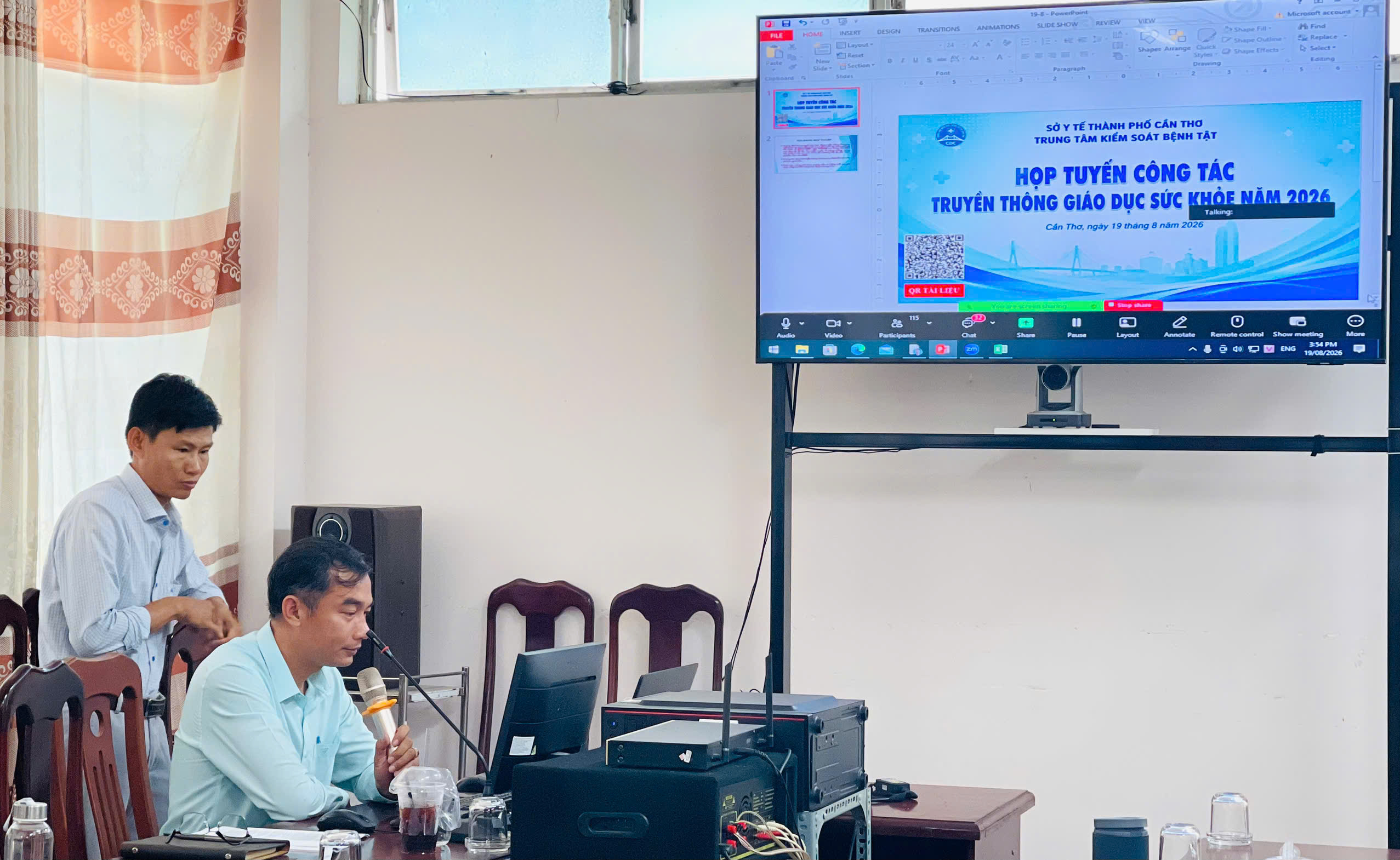 Họp tuyến công tác truyền thông giáo dục sức khỏe năm 2026