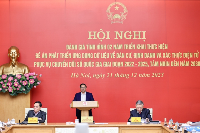 Thủ tướng: Đề án 06 là một trong những 'điểm sáng' của chuyển đổi số  trong 2 năm qua