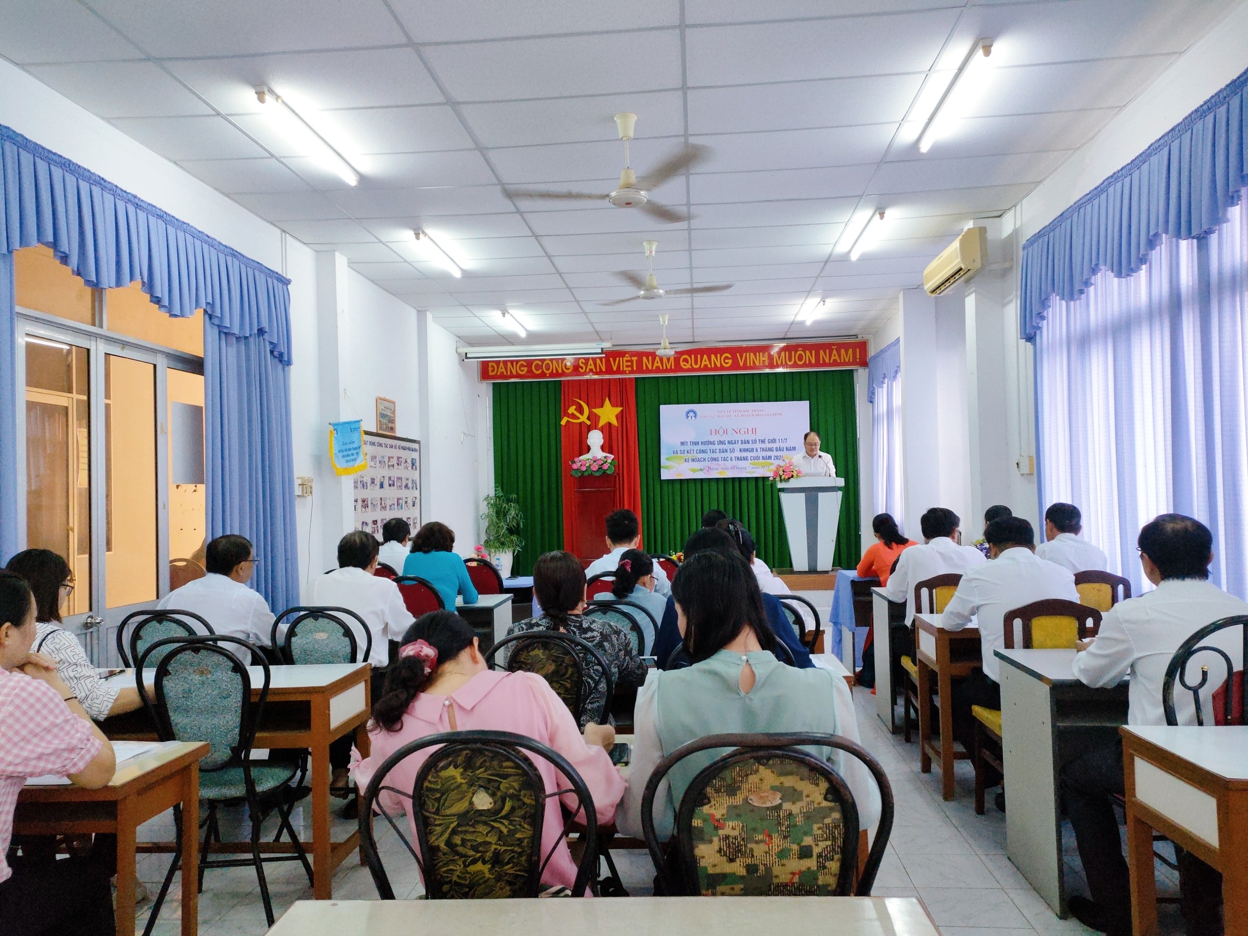 Sơ kết, đánh giá tình hình thực hiện công tác dân số 06 tháng đầu năm 2024