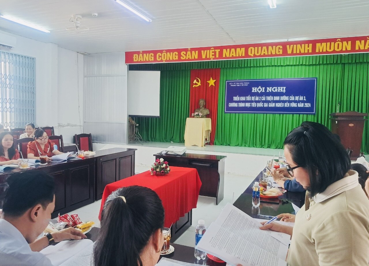 Trung tâm Y tế thành phố Sóc Trăng triển khai Tiểu Dự án 2 - Cải thiện dinh dưỡng