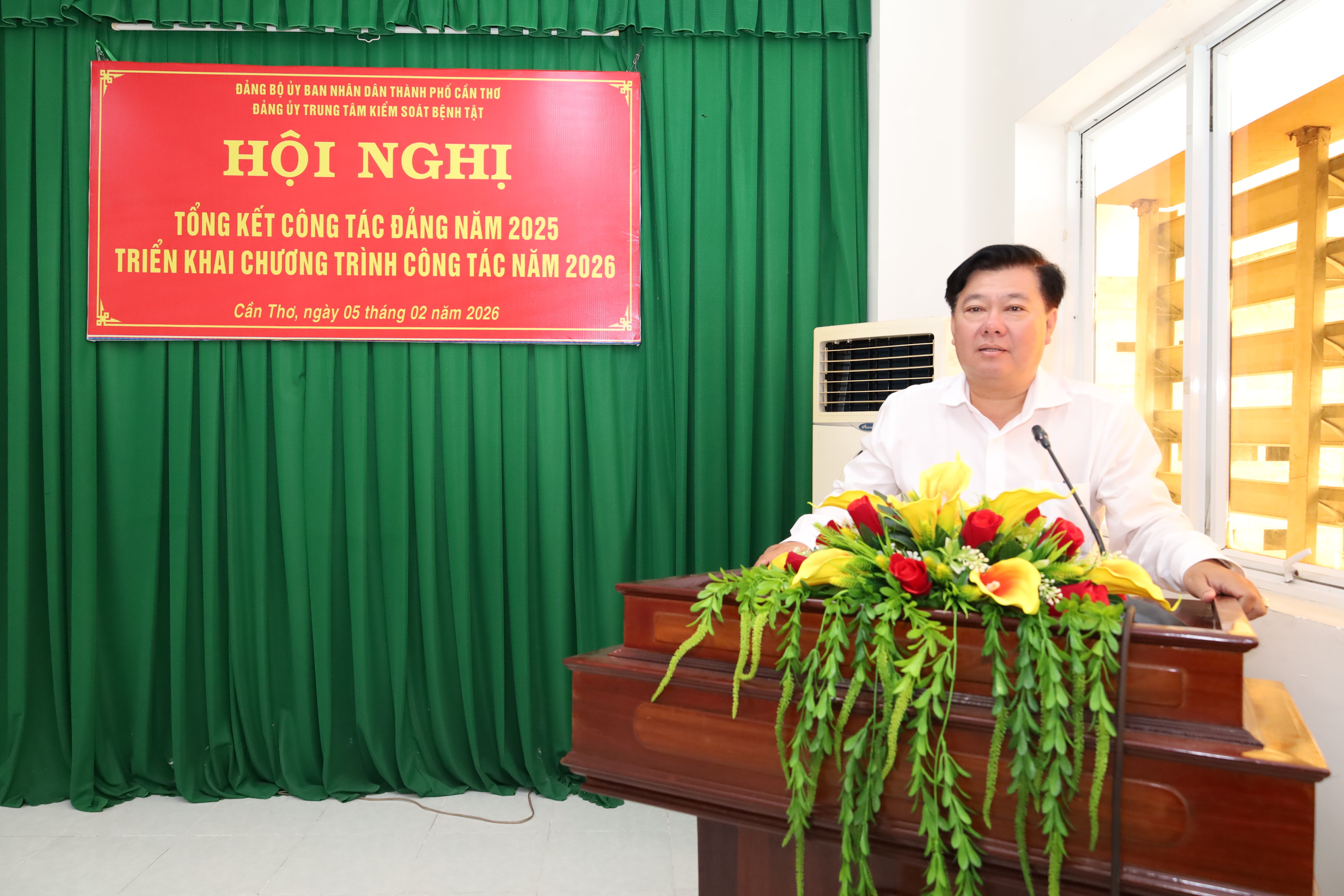 Đảng bộ Trung tâm Kiểm soát Bệnh tật TP Cần Thơ tổng kết công tác năm 2025, triển khai nhiệm vụ năm 2026